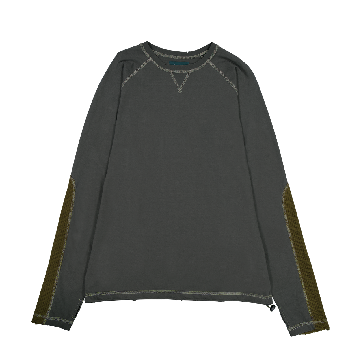 언더마이카 헤리티지 엘보 롱 슬리브 더스티 올리브(Undermycar Heritage Elbow Long Sleeve Dusty Olive)