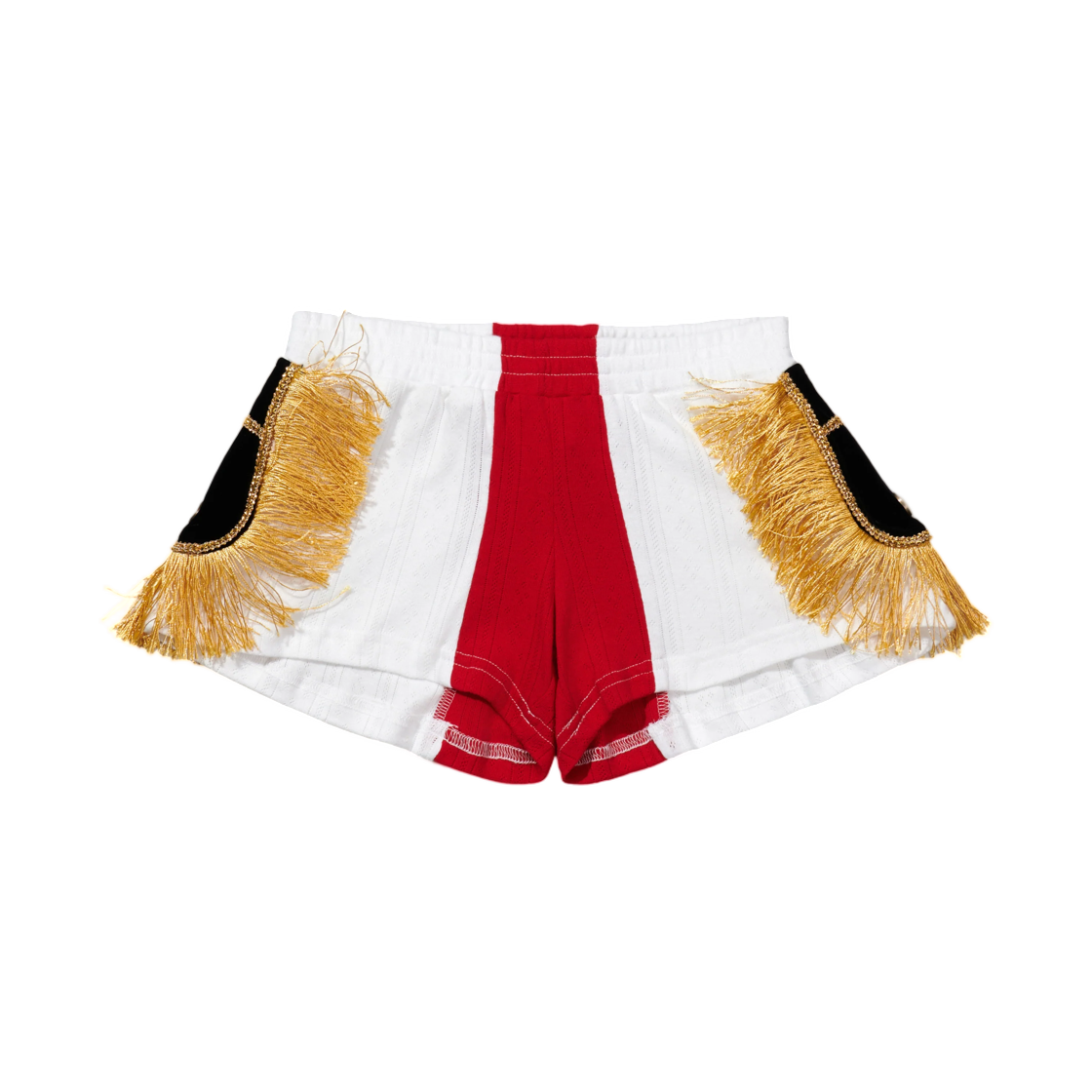 (W) 프레잉 에폴렛 쇼츠 화이트((W) Praying Epaulette Shorts White)