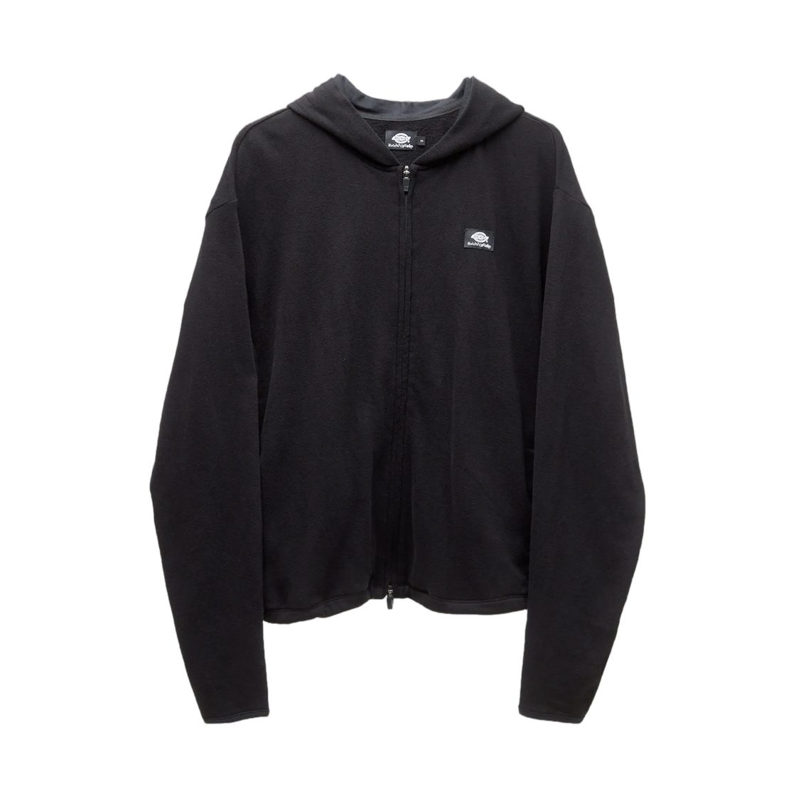 해칭룸 x 디키즈 집 후드 블랙(Hatchingroom x Dickies Zip Hoodie Black) - 1