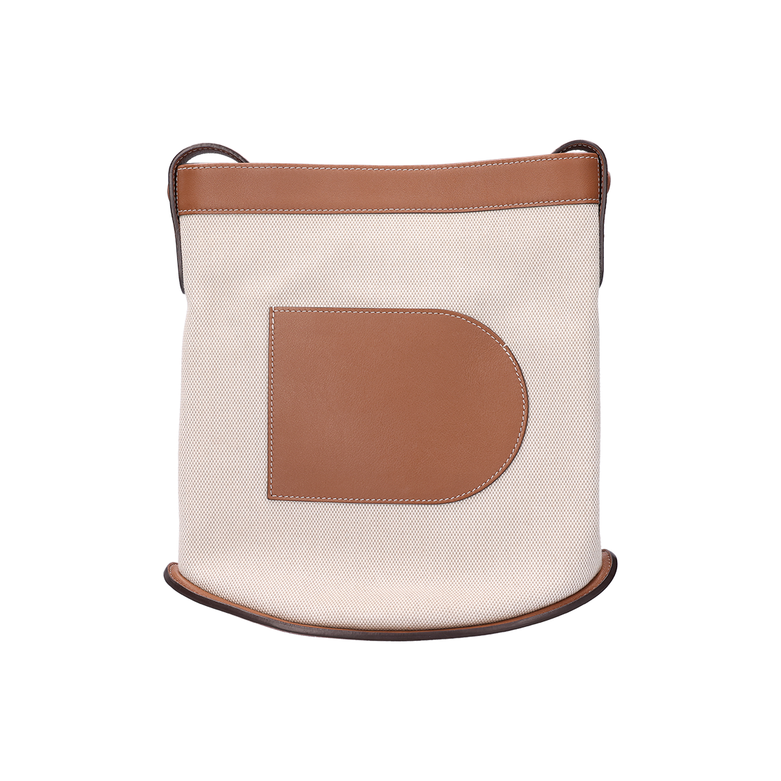 ITF6PPN785BF Delvaux Pin Daily MM Canvas Natural Tan