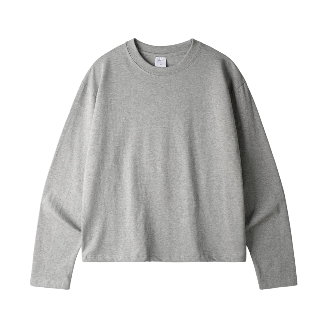KJLT2672_gray_29 JEMUT Boy Crop Long Sleeve Gray KJLT2672