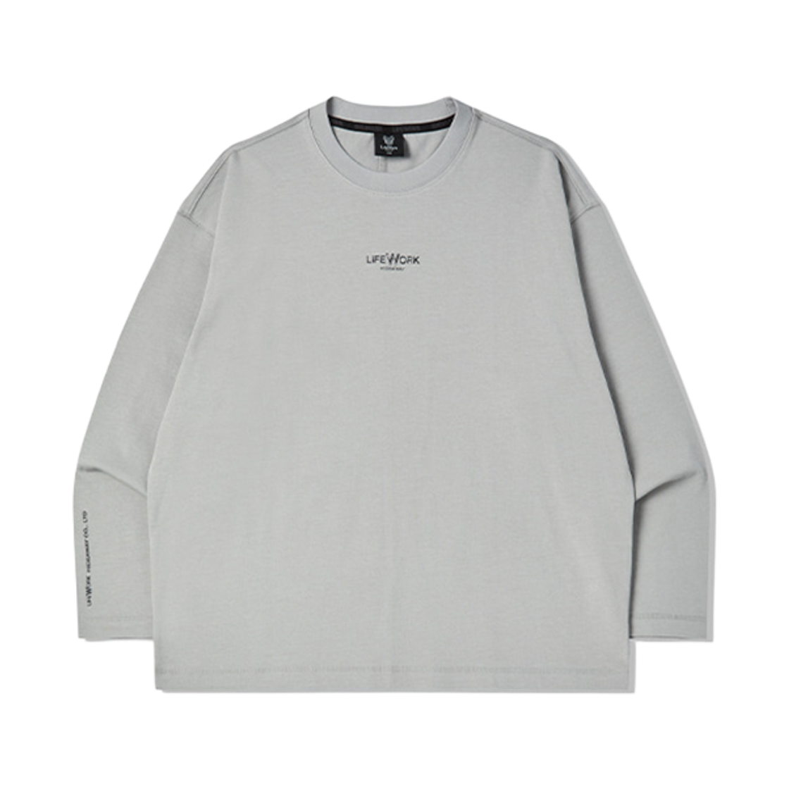 LW243TL366 Lifework High-Frequency Logo Long-Sleeve T-Shirt_LW243TL366