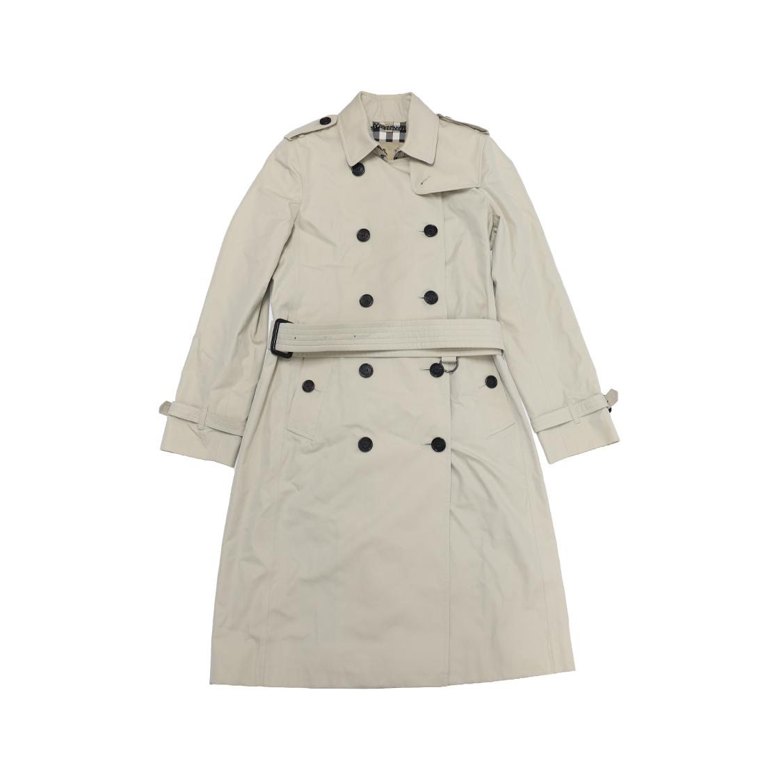 ITM82WNOGQW4 Burberry Kensington Mid Length Heritage Trench Coat Honey Beige