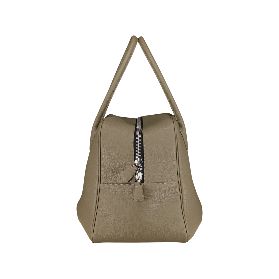 언더마이카 아카이브 맥시 레더 볼링 백 베이지(Undermycar Archive Maxi Leather Bowling Bag Beige) - 3