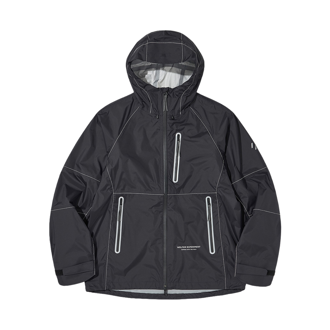 WBFFJK001BK WELTER EXPERIMENT Mistral Pertex Shell Jacket Black
