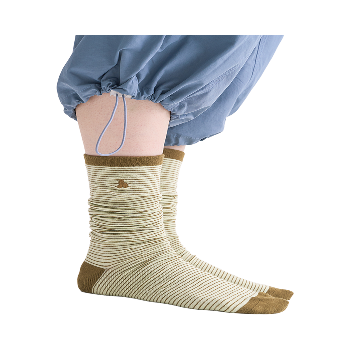 하이산 심볼 스트라이프 양말 네이비(Heisan Symbol Stripe Socks - Navy) - 3