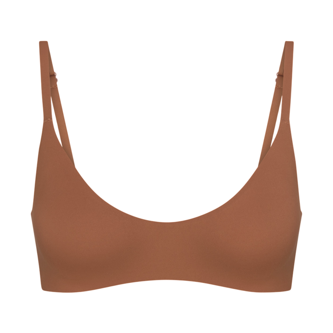 IR5032-263 (W) NikeSKIMS Matte Micro Scoop Bra Carob Brown