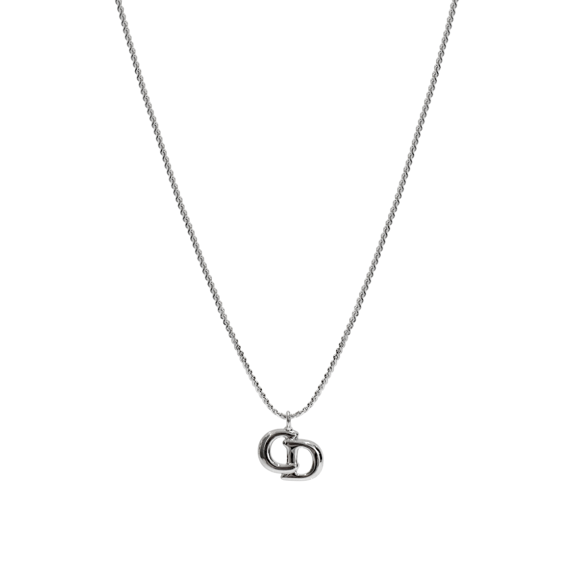 ITOU6HL78LQS Dior CD Silver Necklace