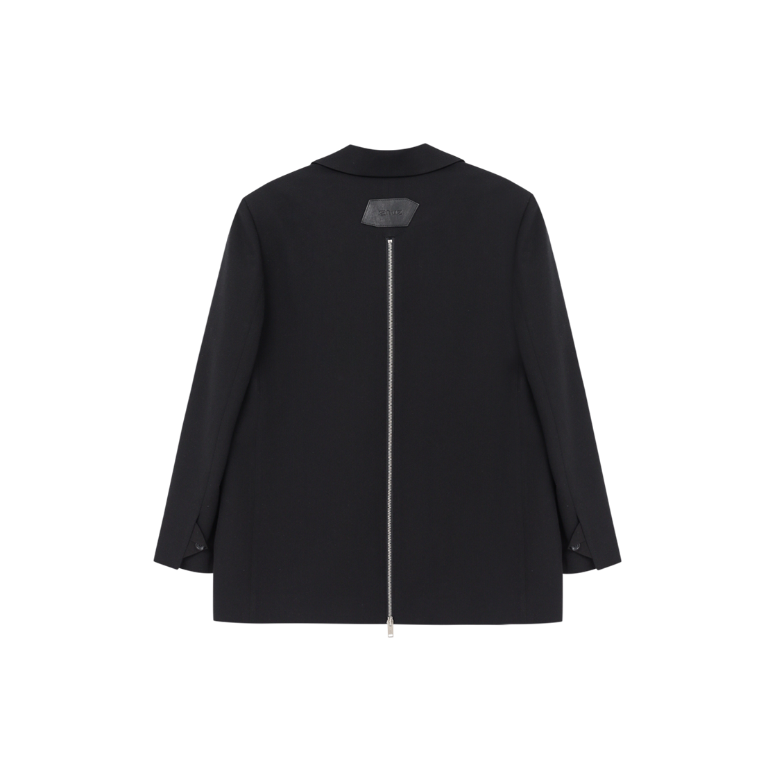 제뉴즈 스위프츠 지퍼 테일러드 자켓 - 블랙(Znuz Swiftz Zipper Tailored Jacket - Black) - 2