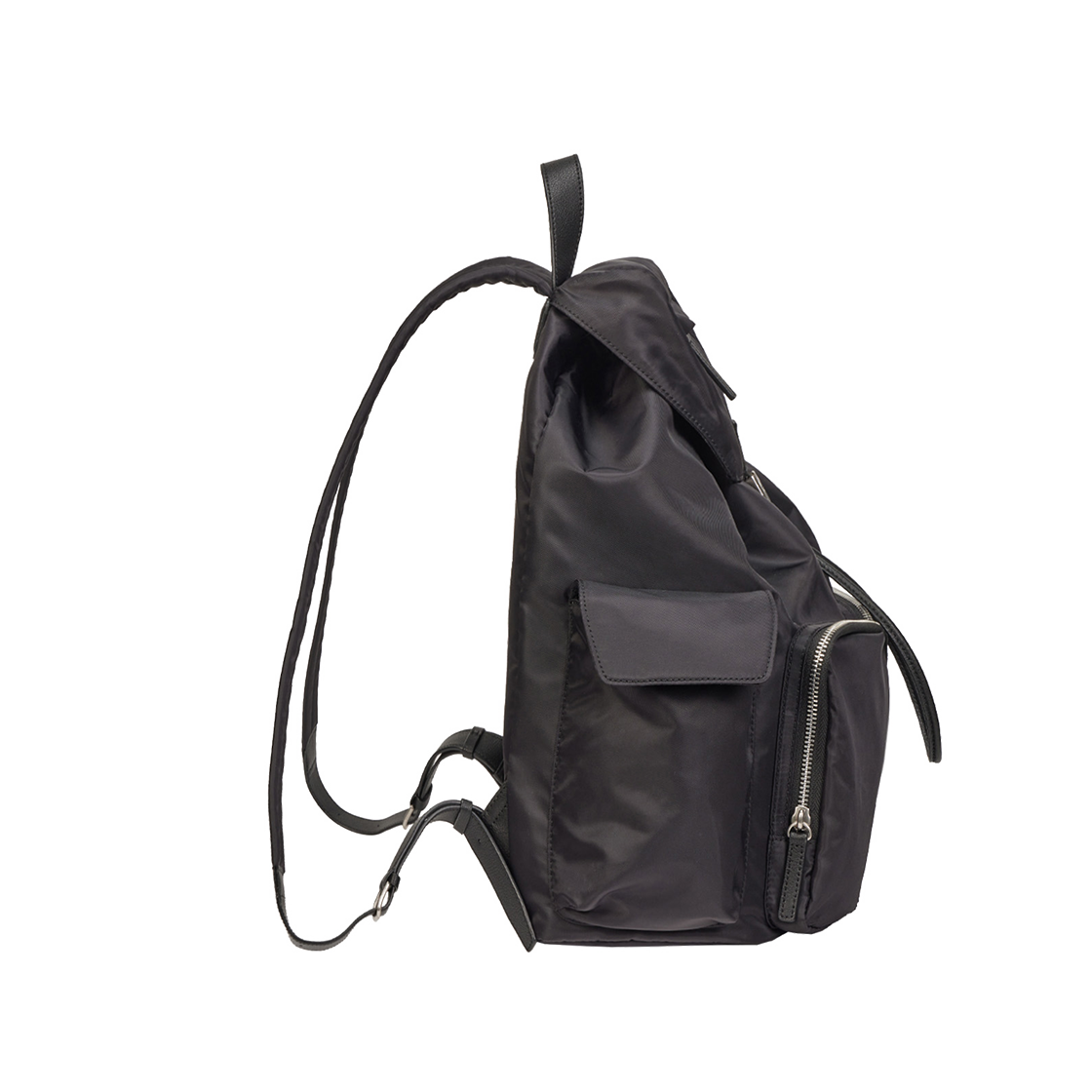 분크 헤이 더블 포켓 백팩 라지 블랙(vunque Hey Double Pocket Backpack L Black) - 3