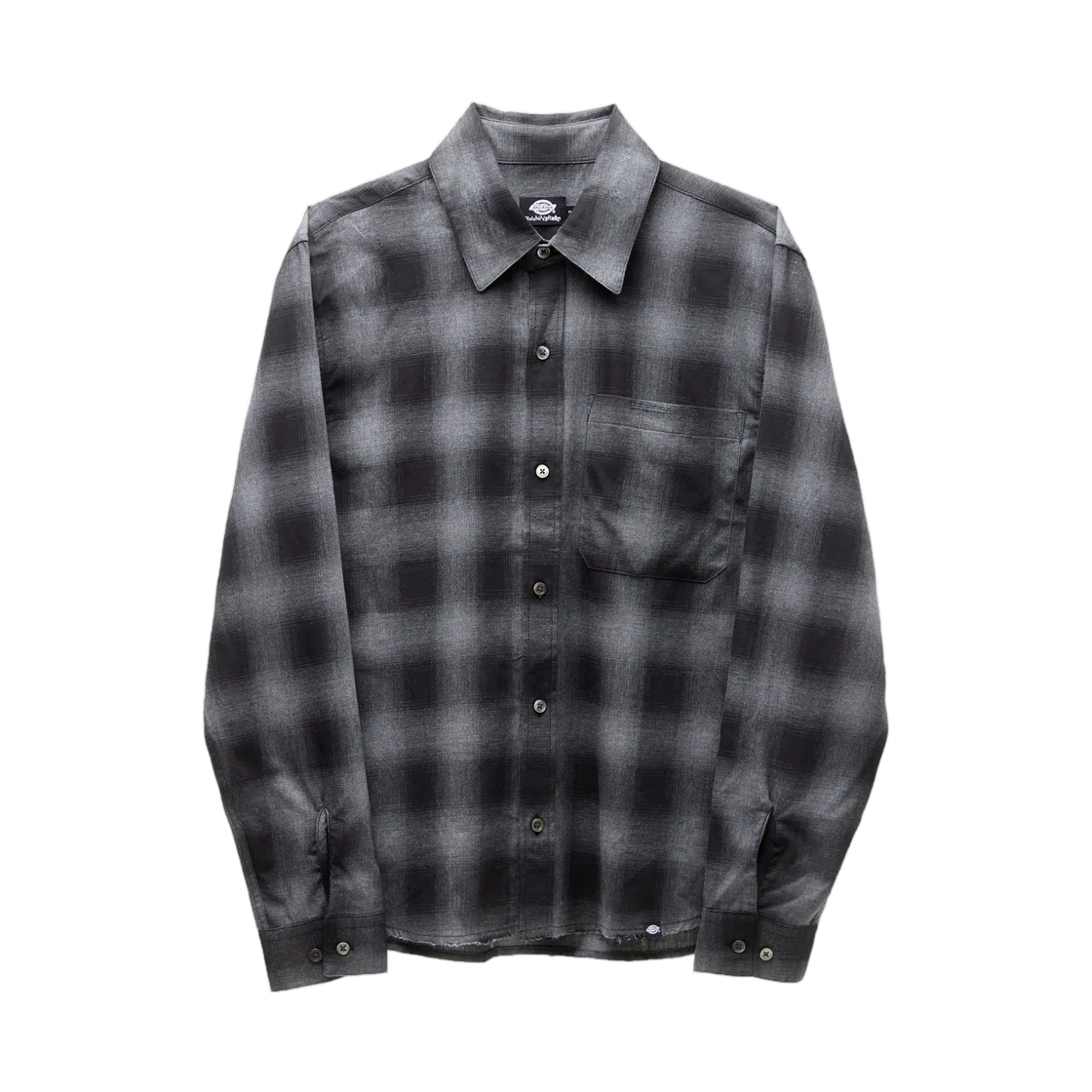 해칭룸 x 디키즈 레귤러 셔츠 체크 더스티 그레이(Hatchingroom x Dickies Regular Shirt Check Dusty Grey)