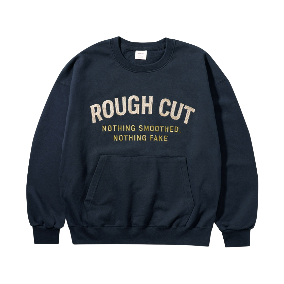 KHMT4726_navy_29 PERSTEP Rough Lowcut Heavyweight Sweatshirt Navy KHMT4726