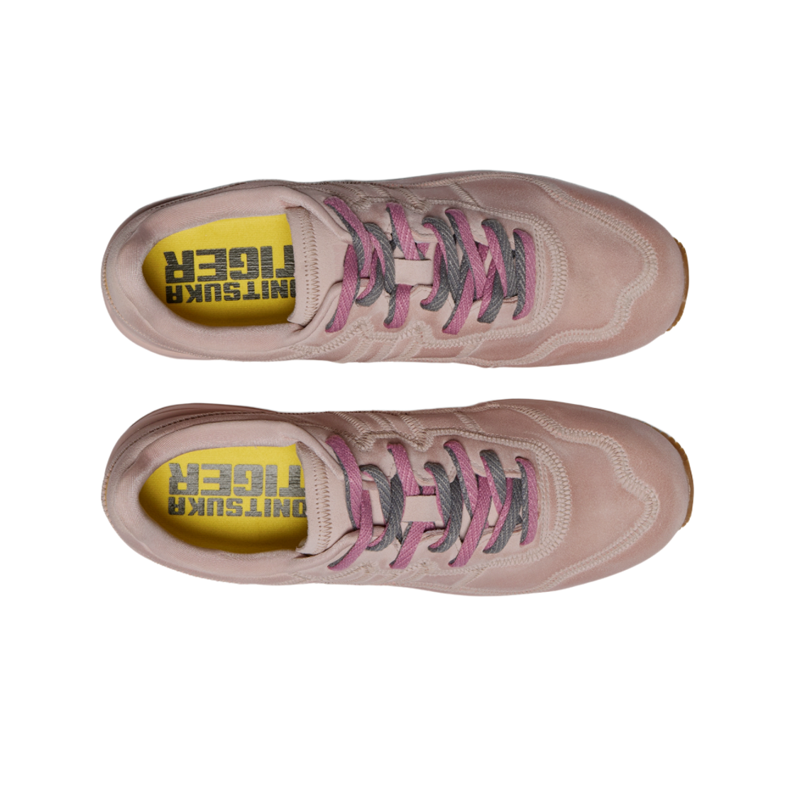 오니츠카 타이거 타이거 앨라이 스티치 진저 피치 바이브런트 옐로우(Onitsuka Tiger Tiger Ally Stitch Ginger Peach Vibrant Yellow) - 2