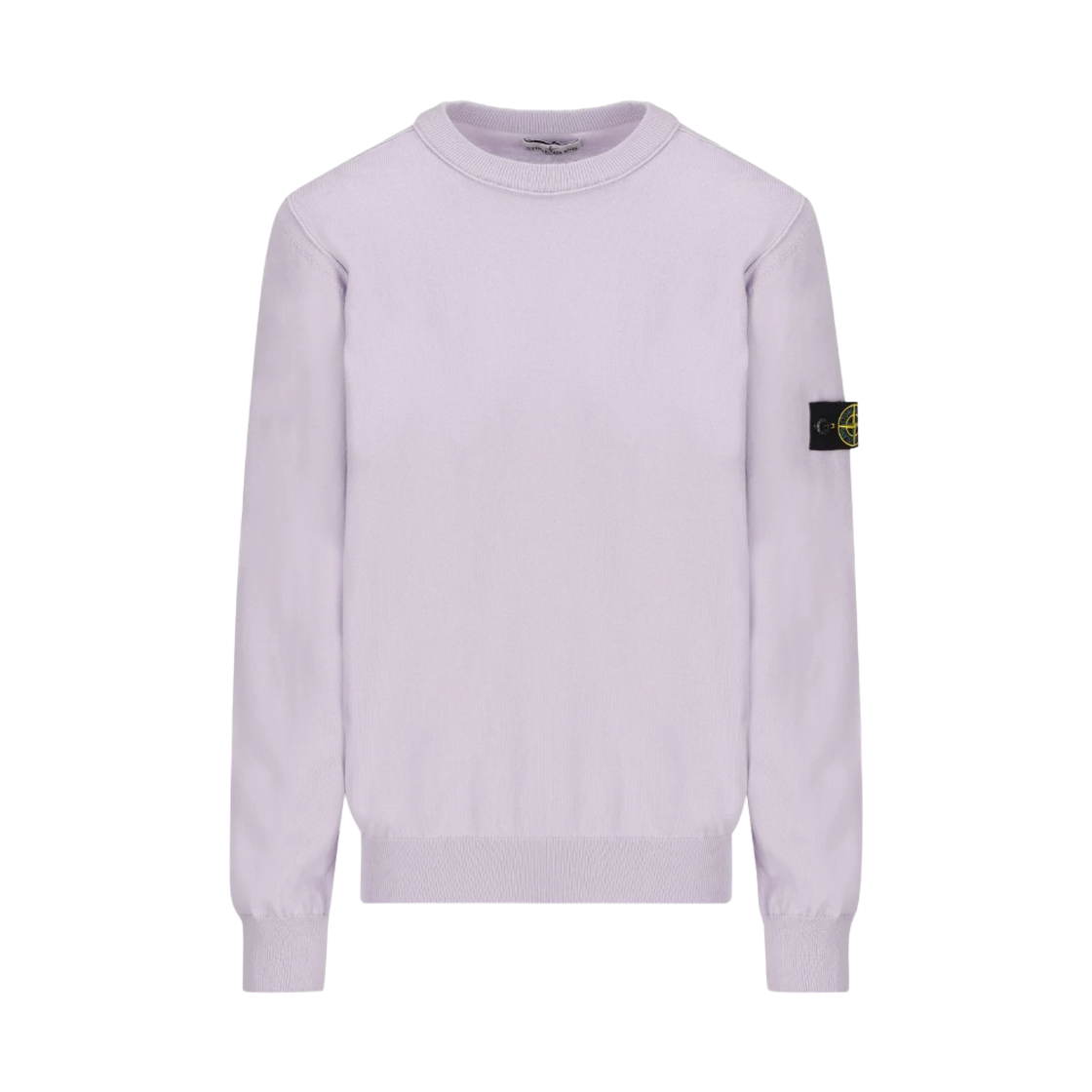 7816501A4-V0088 (Kids) Stone Island 501A4 Crewneck Stitch Soft Cotton Knit Lilac - 23SS