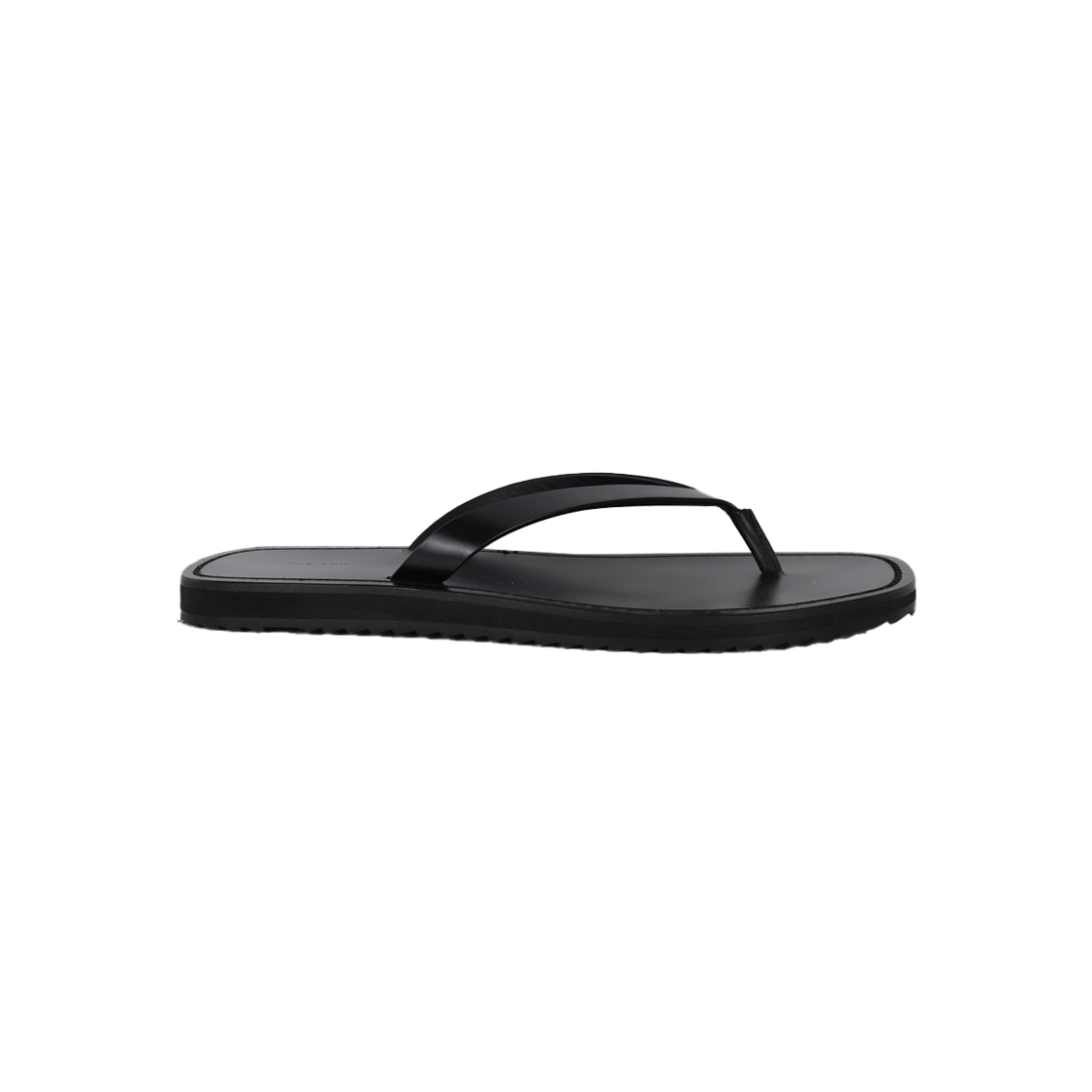 ITK6NJETWQOB The Row City Flip Flop Sandals Black