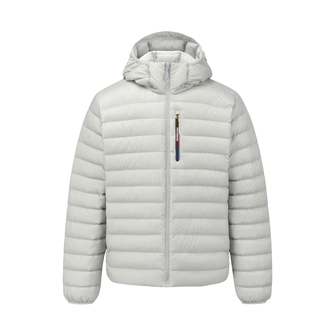 LD0275600 Salomon X-Fuse Hooded Down Jacket V2 Light Grey