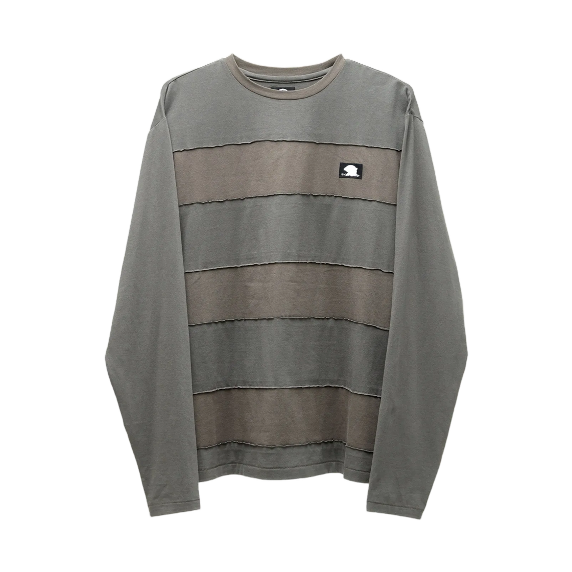 - Hatchingroom x Dickies Big Stripe T-Shirt Khaki Olive