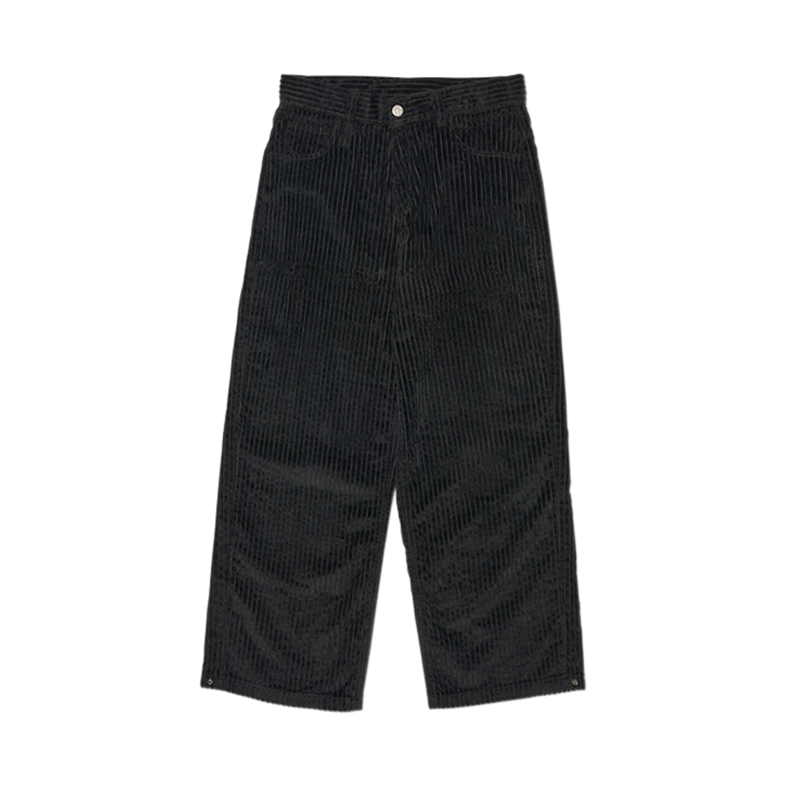 NMWF62PT03BLK NOMANUAL Heavy Wale Corduroy Pants Black