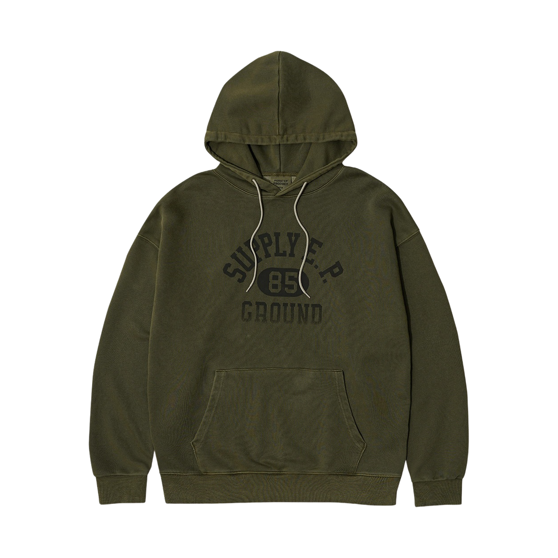 SMHD4725_olive_29 PERSTEP Localfield Pigment Hoodie Olive SMHD4725