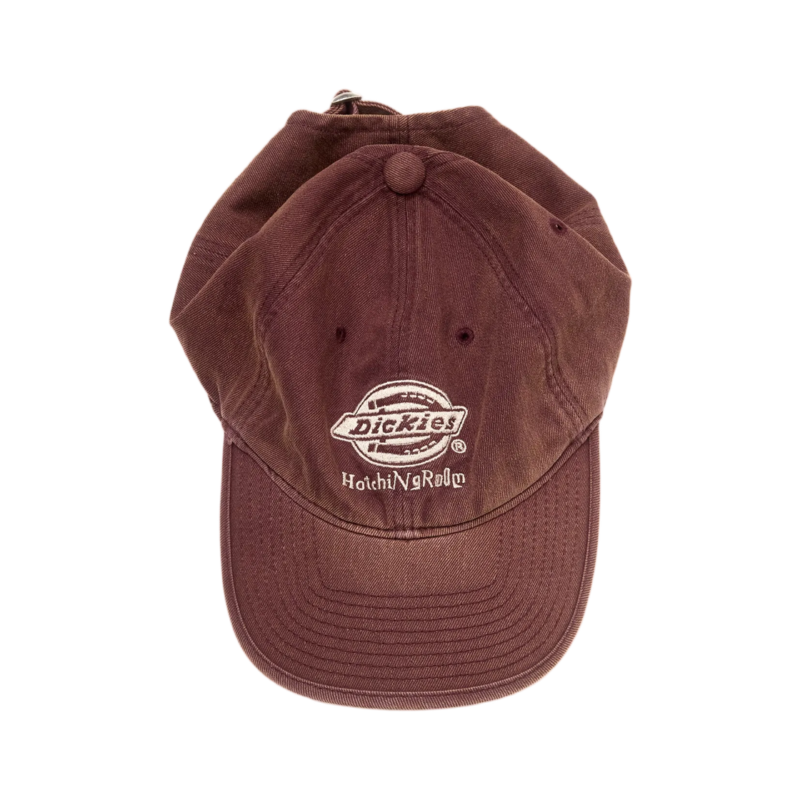 - Hatchingroom x Dickies Logo Cap Bleached Red