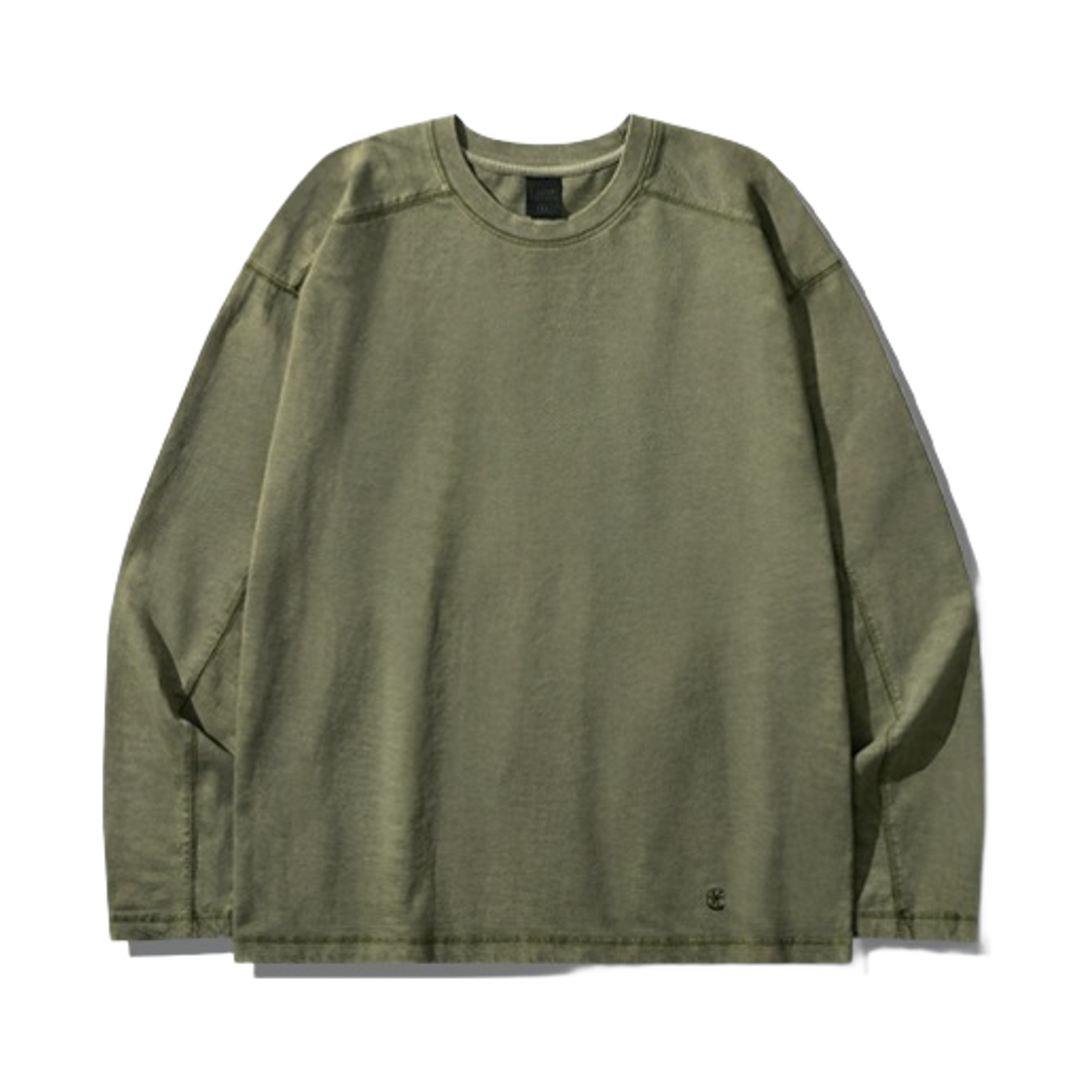 MMLT6937_khaki_29 EZKATON Ash Cutout Long Sleeve Khaki MMLT6937