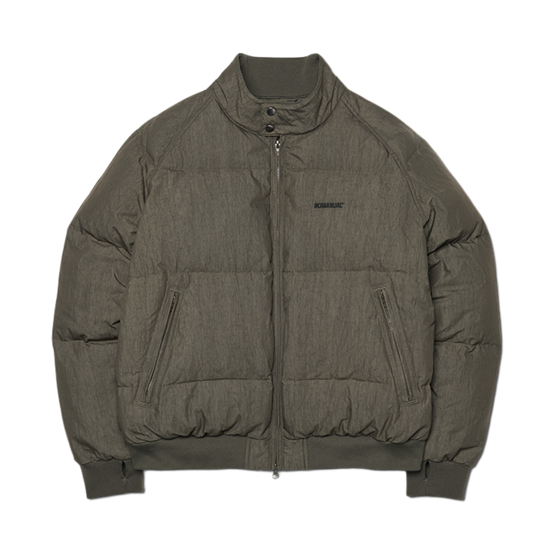노매뉴얼 오버캐스트 패디드 자켓 차콜(NOMANUAL Overcast Padded Jacket Charcoal)
