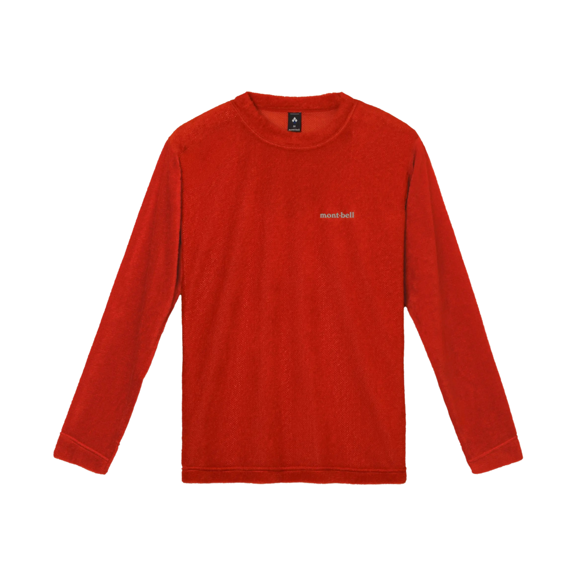 1106828 Montbell Climaair Light Long Sleeve T-Shirt Orange