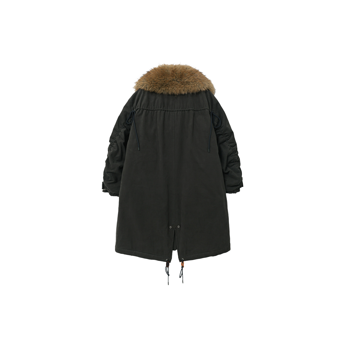제뉴즈 제뉴즈 스토퍼 퀄팅 퍼 파카 - 차콜(Znuz Znuz Stopper Quilting Fur Parka - Charcoal) - 2