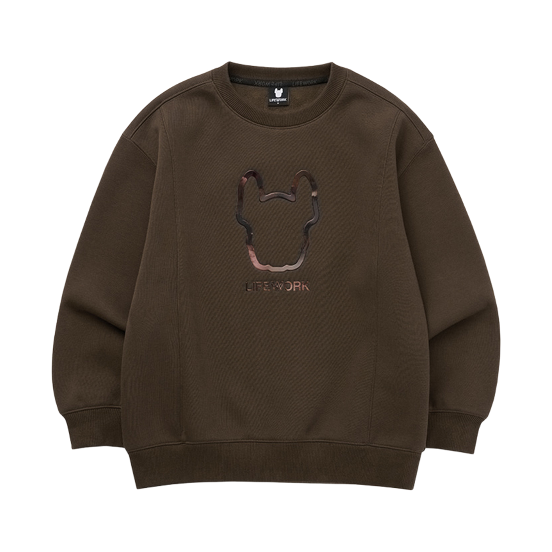 라이프워크 본딩 고주파 아트웍 맨투맨_LW254MT119(Lifework Bonding High-Frequency Artwork Sweatshirt_LW254MT119) - 2