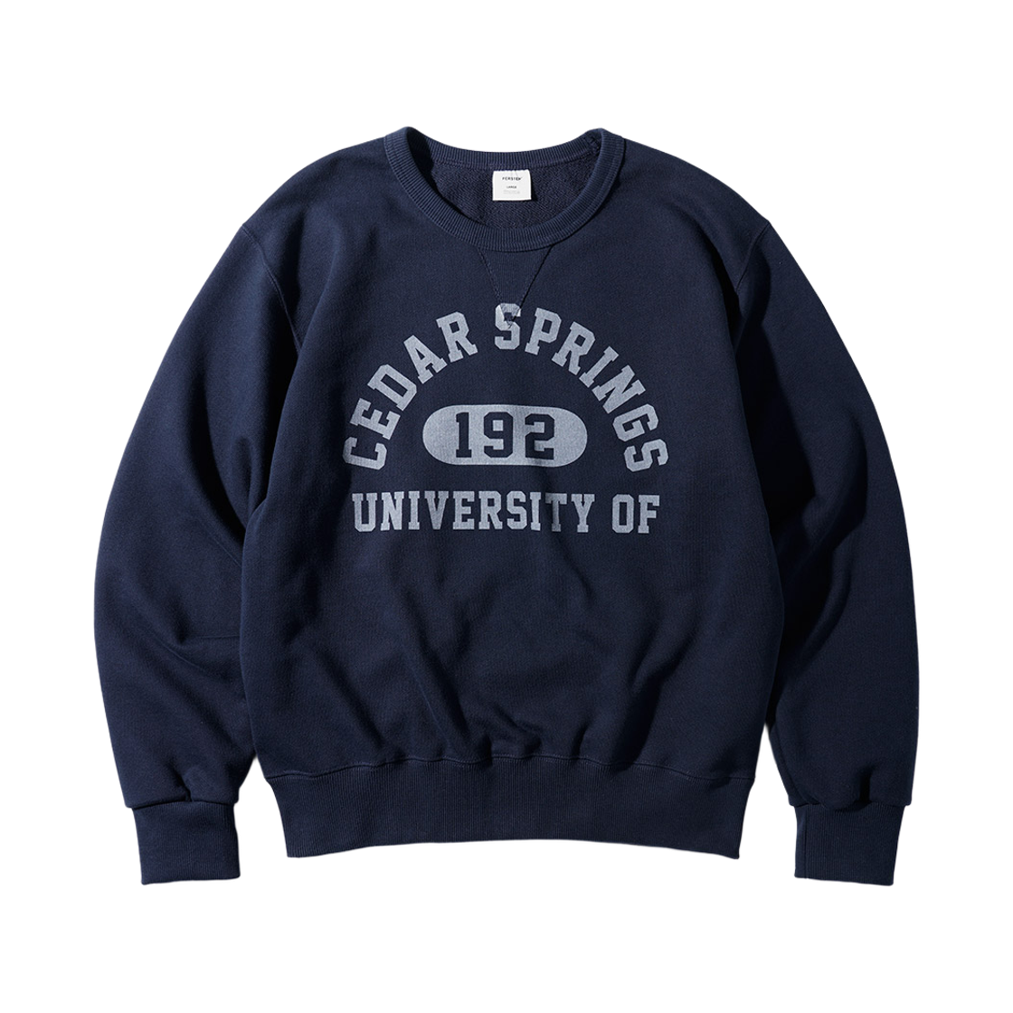 JUMT4688_Navy_291 PERSTEP Cedar Heavy Weight Sweatshirt Navy JUMT4688