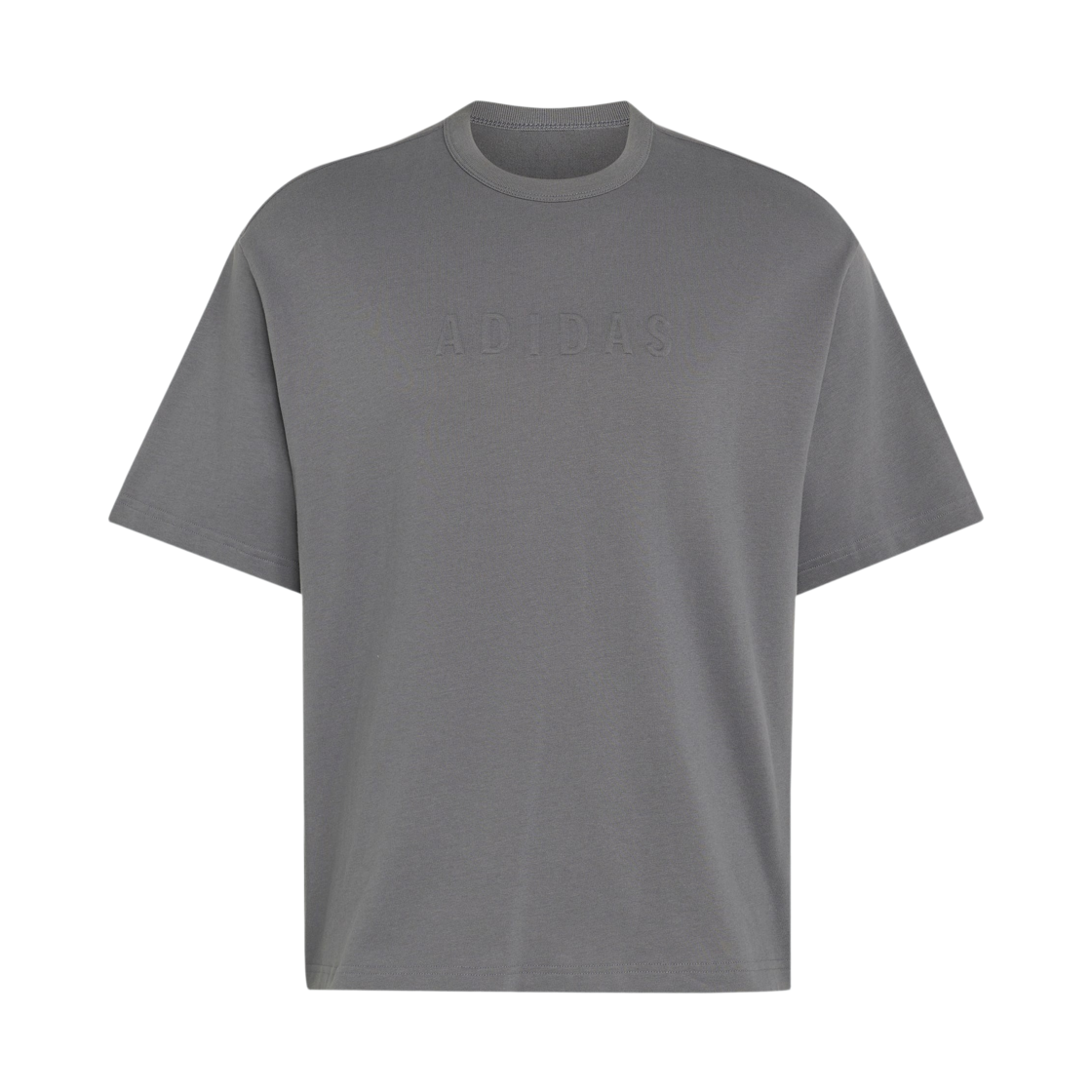 KR1352 Adidas Sportswear Soft Lux Graphic T-Shirt Grey Five - KR Sizing