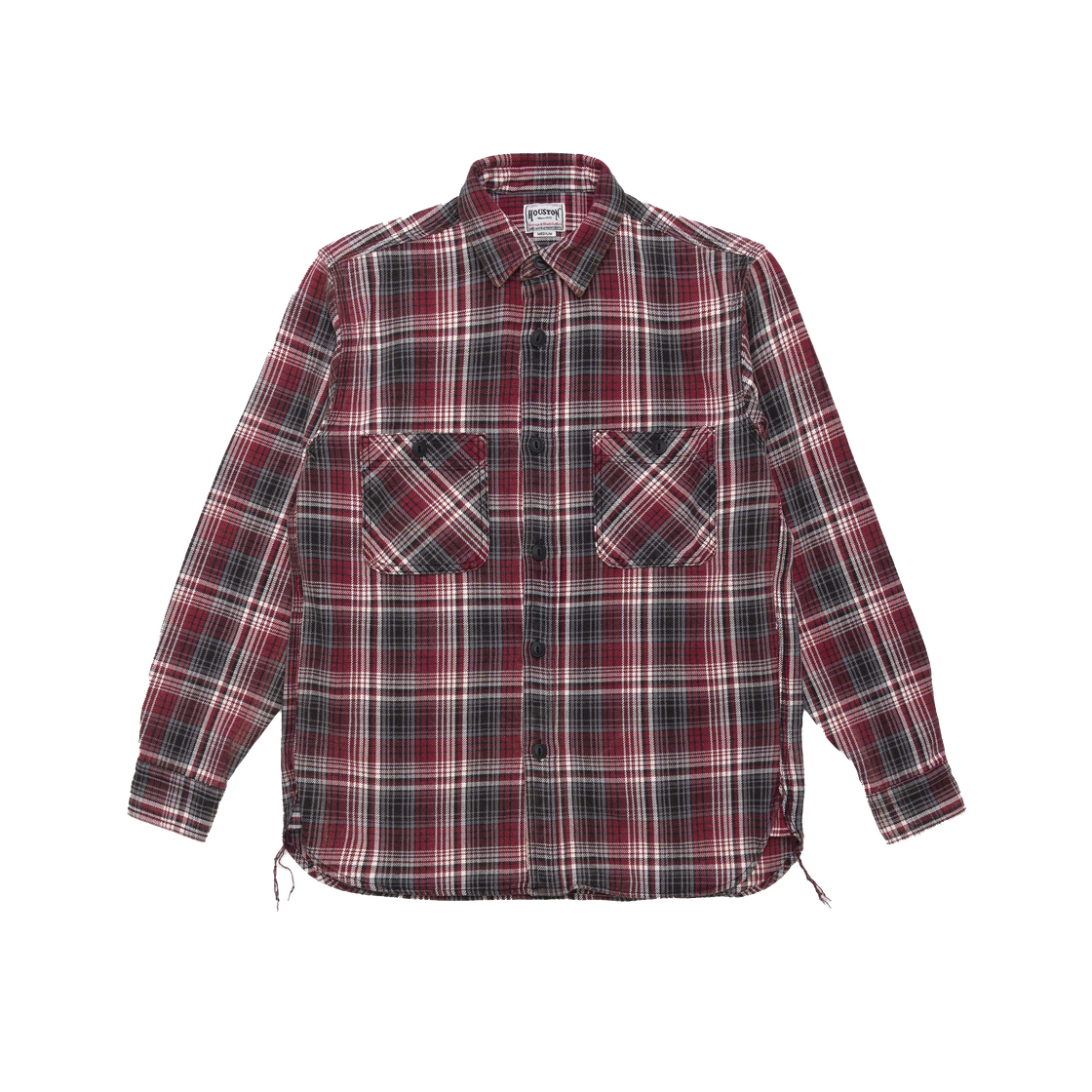 휴스턴 재팬 빈티지 체크 비엘라 셔츠 01 (레드 믹스) 41253VW(Houston Japan Vintage Check Viyella Shirt 01 (Red Mix) 41253VW)