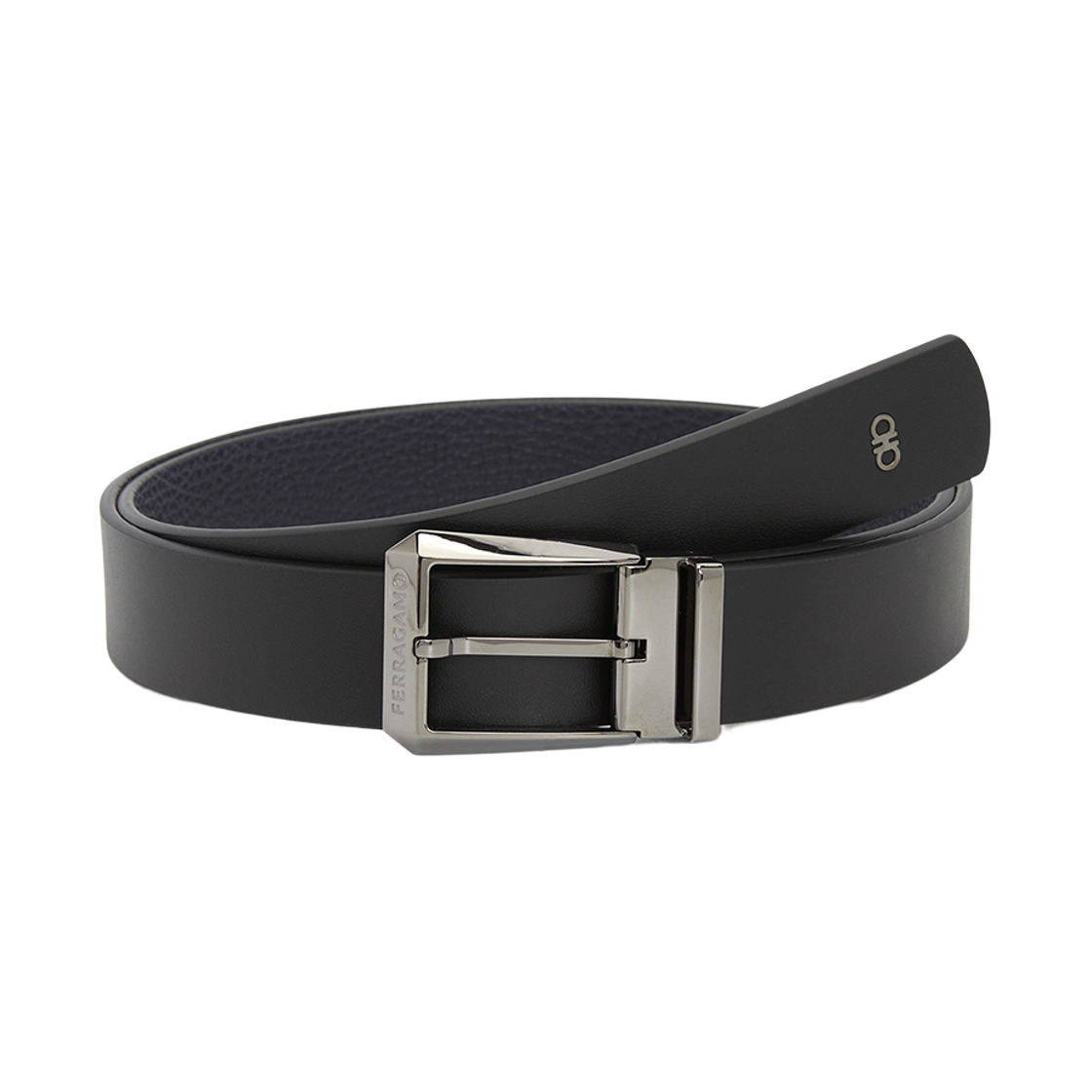 [17% 쿠폰] 페라가모 리버시블 벨트 블랙([17% 쿠폰] Ferragamo Reversible Belt Black) - 2