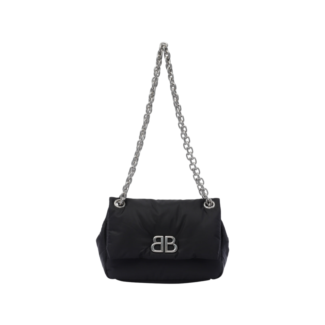 7929772AA6J1000 Balenciaga Monaco Mini Shoulder Bag Black