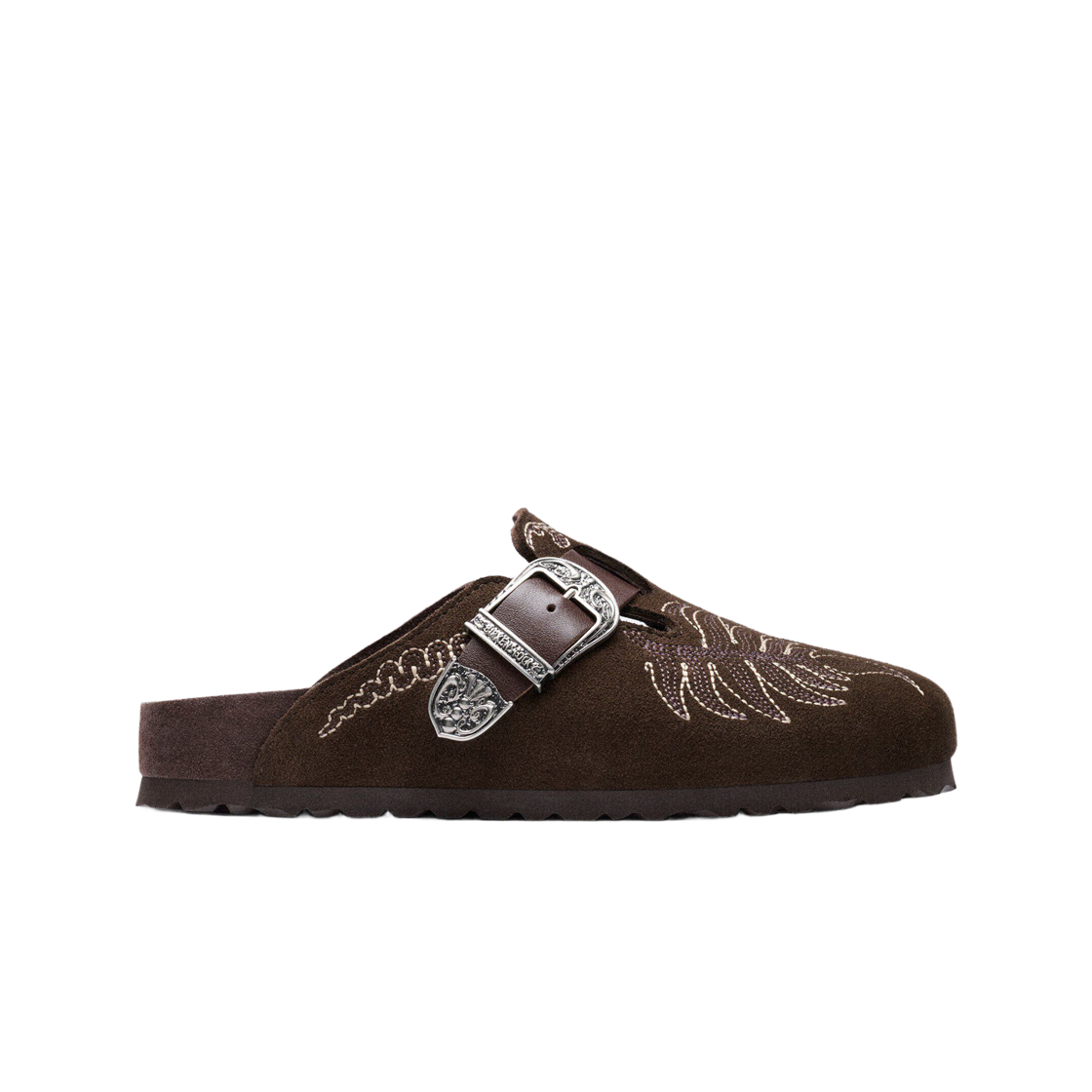 1033502 Birkenstock x Etro Boston Embroidery Chocolate - Regular