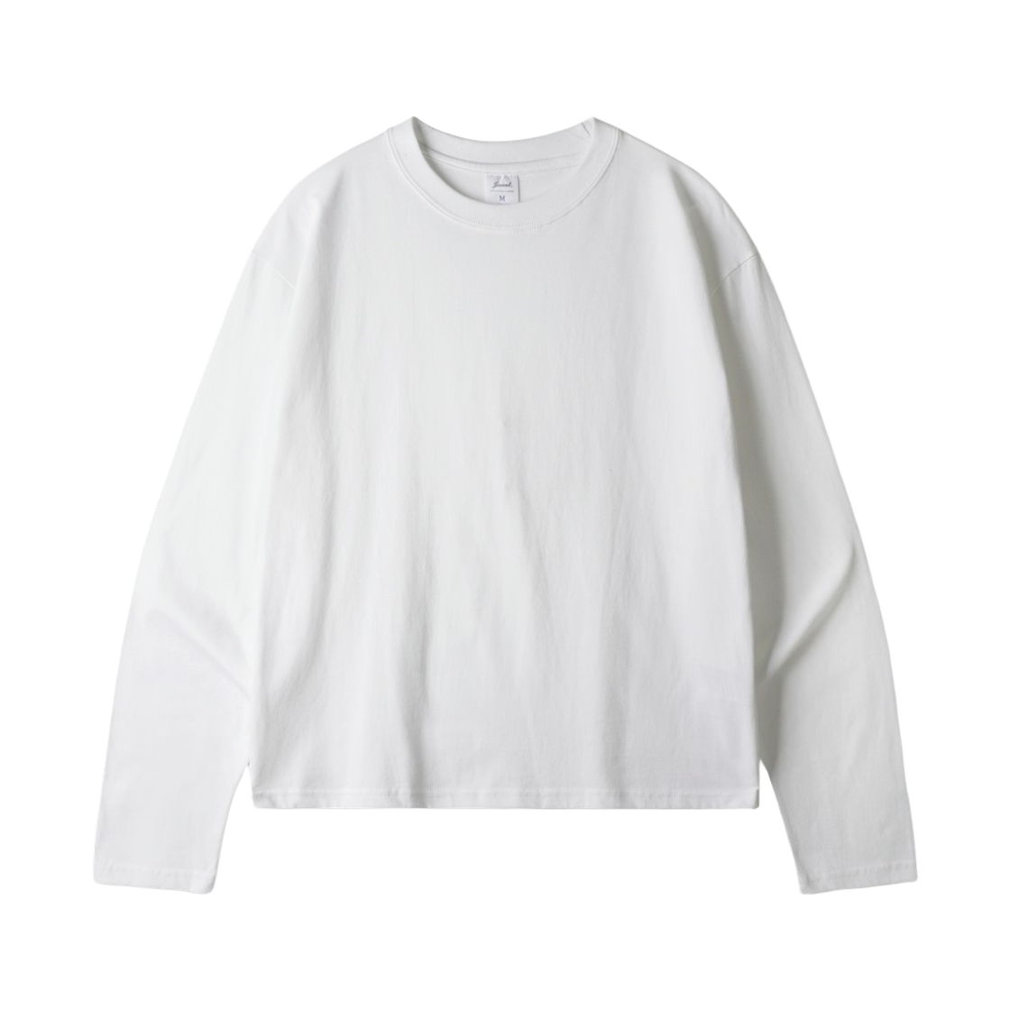KJLT2672_white_29 JEMUT Boy Crop Long Sleeve White KJLT2672