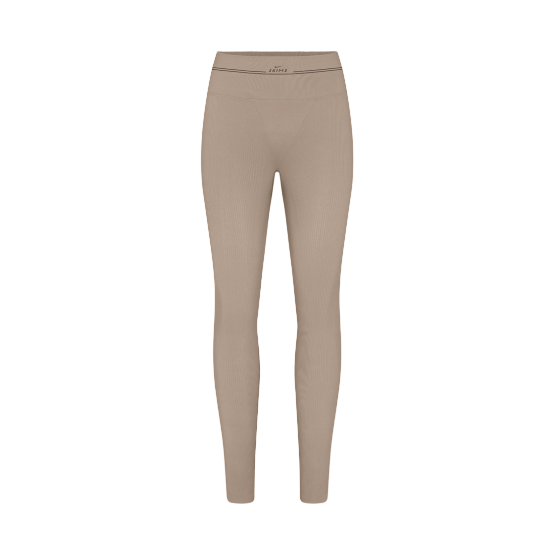 IR5014-260 (W) NikeSKIMS Ribbed Seamless 26" Legging Driftwood