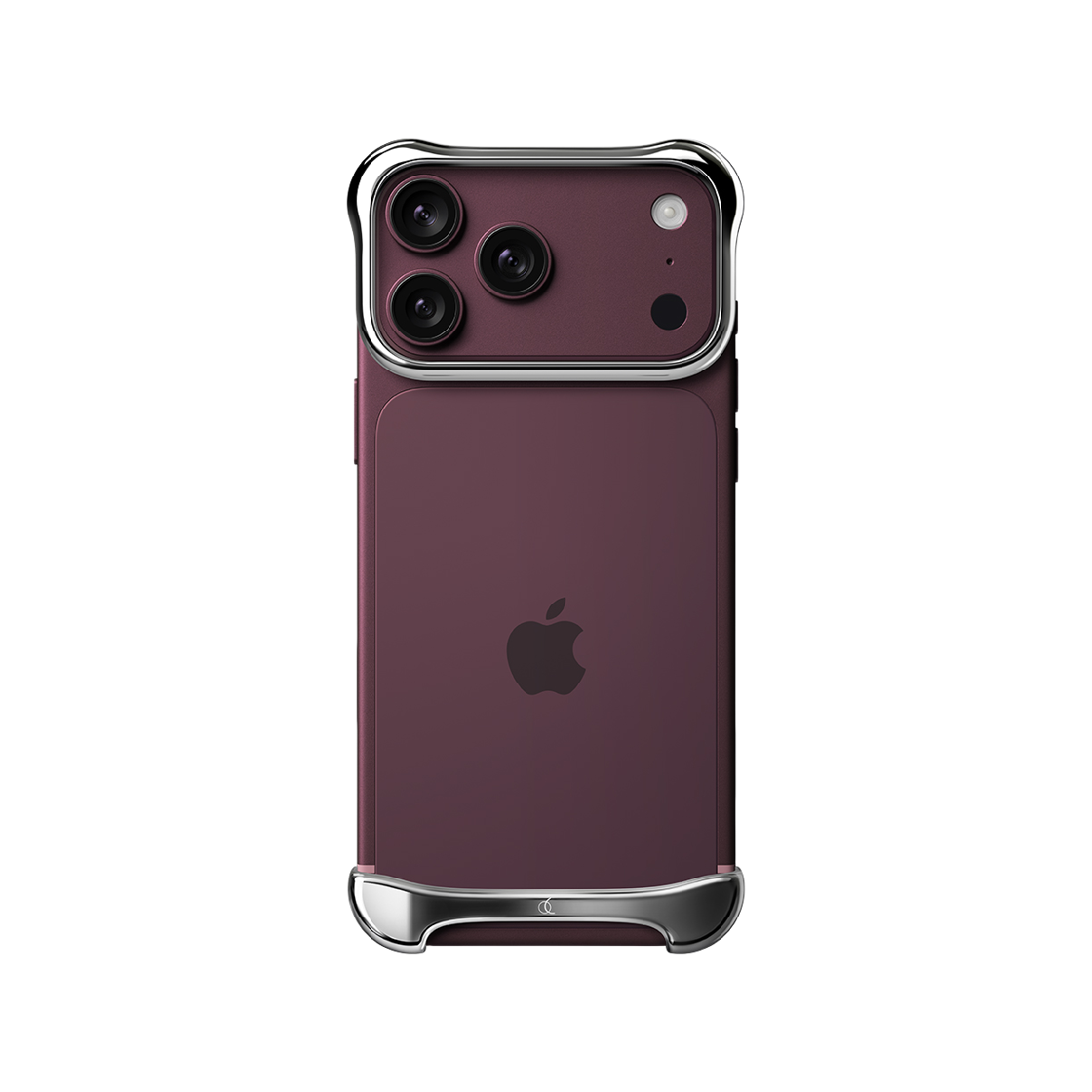 아크펄스 아이폰 항공 알루미늄 범퍼 케이스 미러 실버 (아이폰 18프로/프로맥스)(ArcPulse iPhone Aircraft Aluminum Bumper Case Mirror Silver (iPhone 18 Pro/Pro Max)) - 2