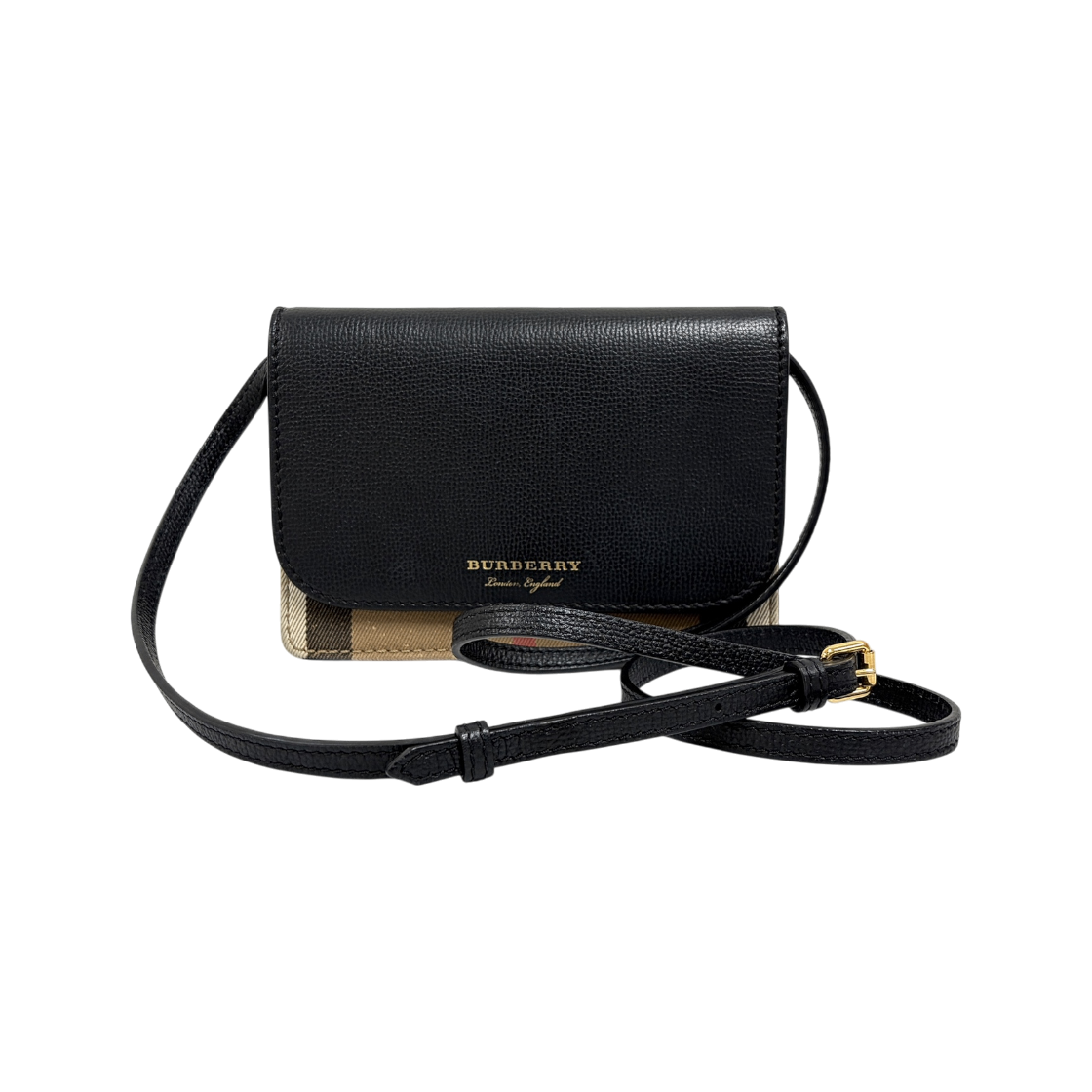 ITHW4MLS3445 Burberry New Hampshire Check Crossbody Bag