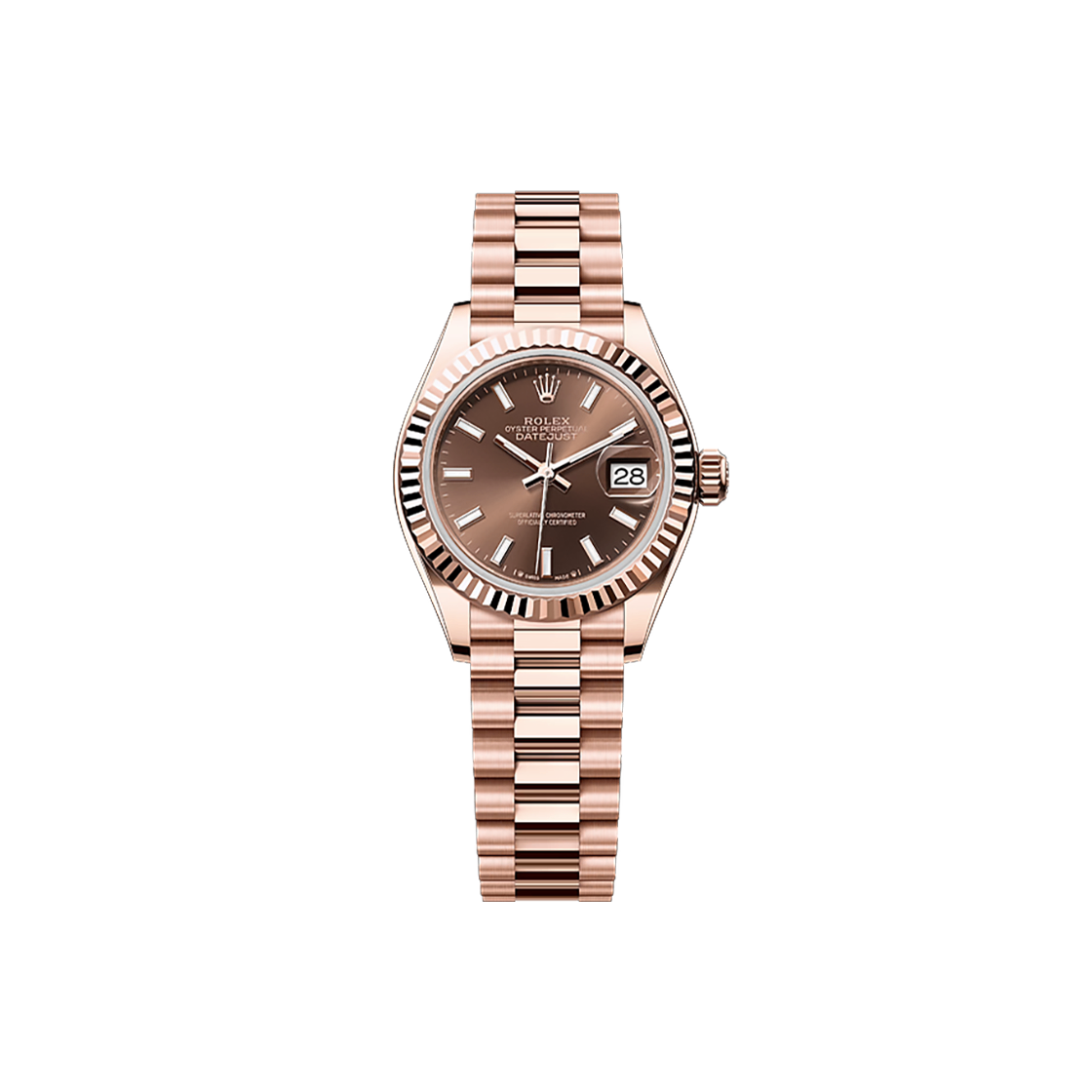 ITIBWWE5MMAL Rolex Datejust Chocolate Bar President