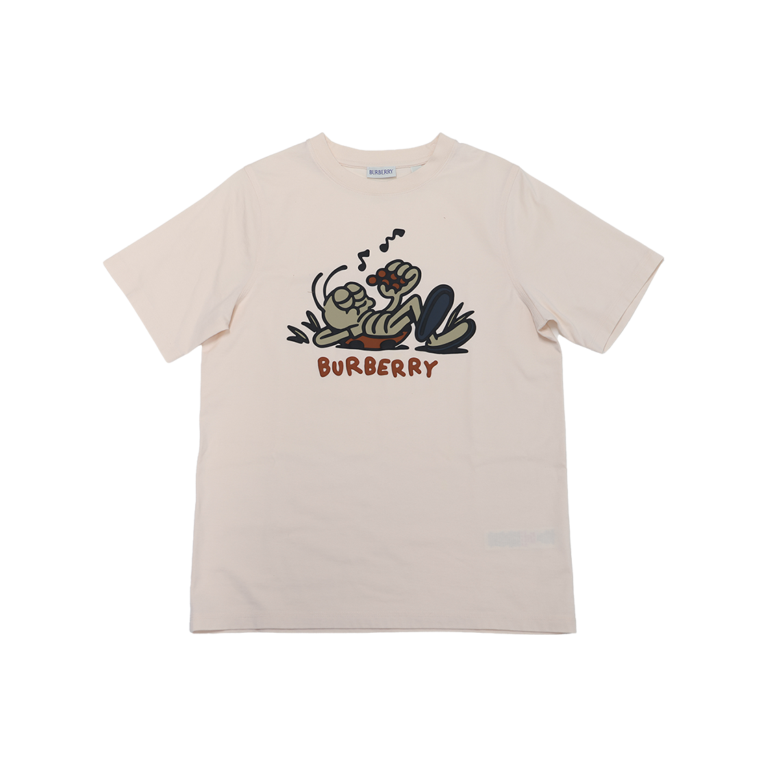 ITQT8GE8JNOS Burberry Kids Ladybug Logo T-Shirt Cotton Light Beige