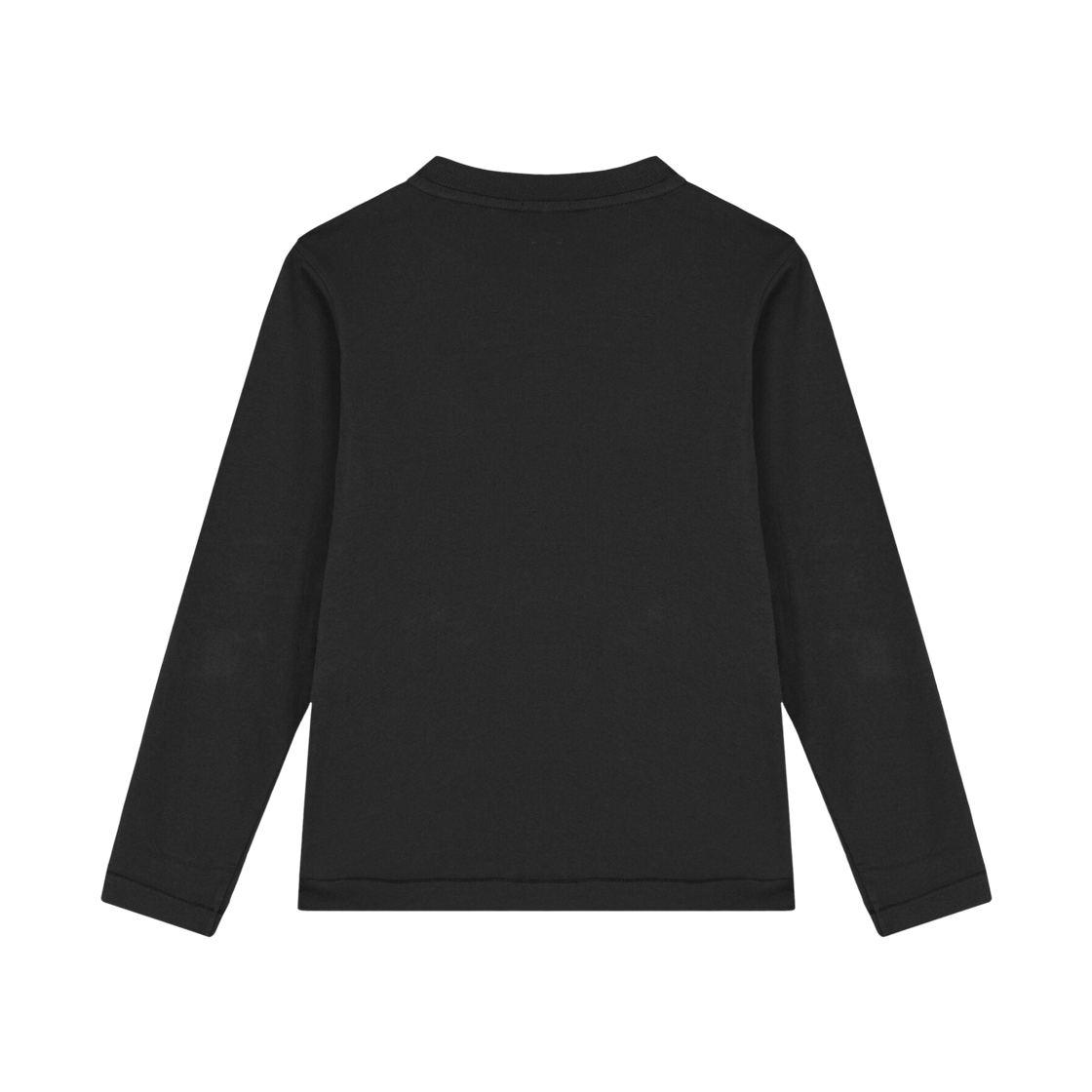 (키즈) 스톤 아일랜드 20447 와펜 패치 롱슬리브 티셔츠 블랙 - 24FW((Kids) Stone Island 20447 Wappen Patch Long Sleeve T-Shirt Black - 24FW) - 2