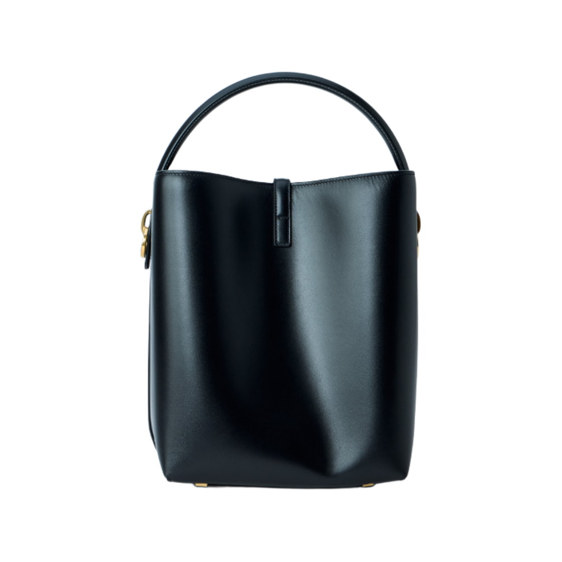 생로랑 레더 버킷백 블랙(Saint Laurent Leather Bucket Bag Black) - 2