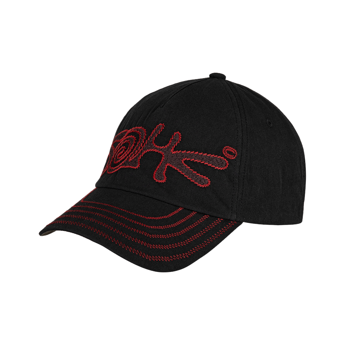 12VFC90116 SOHC Logo Cap_12VFC901 Black