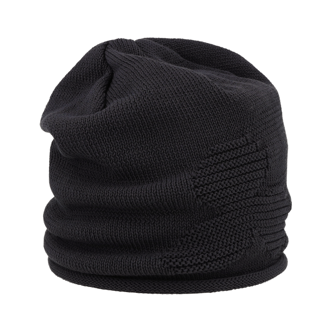 하이산 데일리 니트 비니 블랙(Heisan Daily Knit Beanie - Black)
