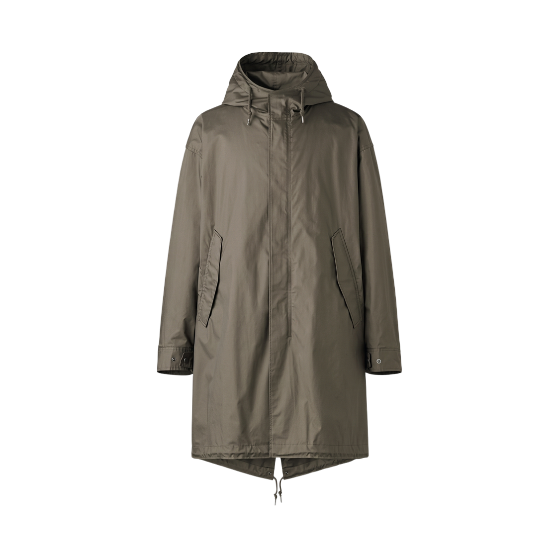 488773-33 Uniqlo U Fishtail Parka Khaki
