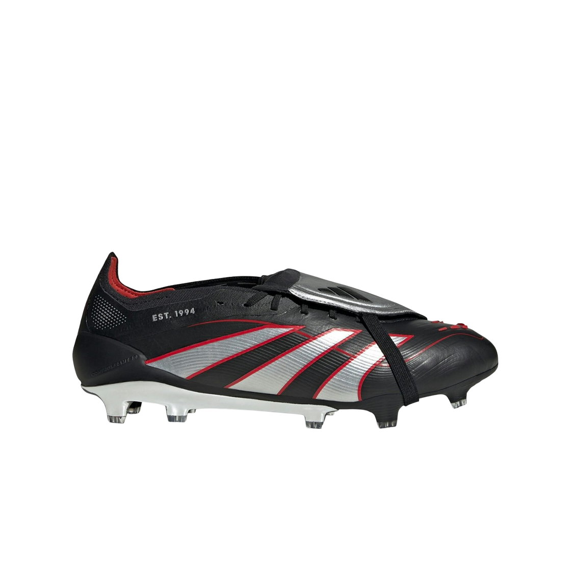 JS0563 Adidas Predator Elite FT FG BSR Core Black Silver Metallic
