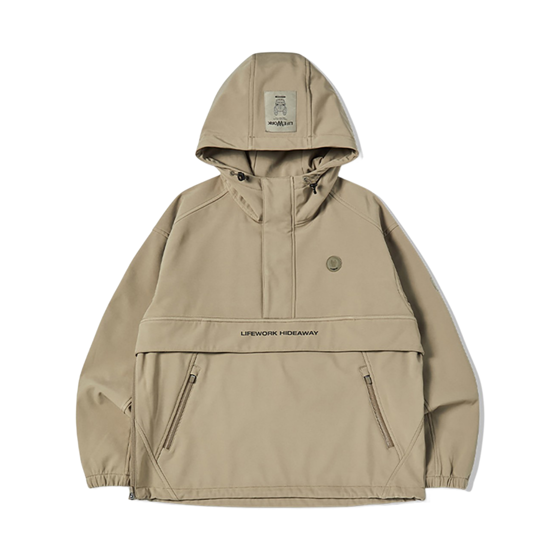 라이프워크 포인트 라독 기모 후드 아노락_LW254AN470(Lifework Point Radog Fleece Hooded Anorak_LW254AN470) - 3