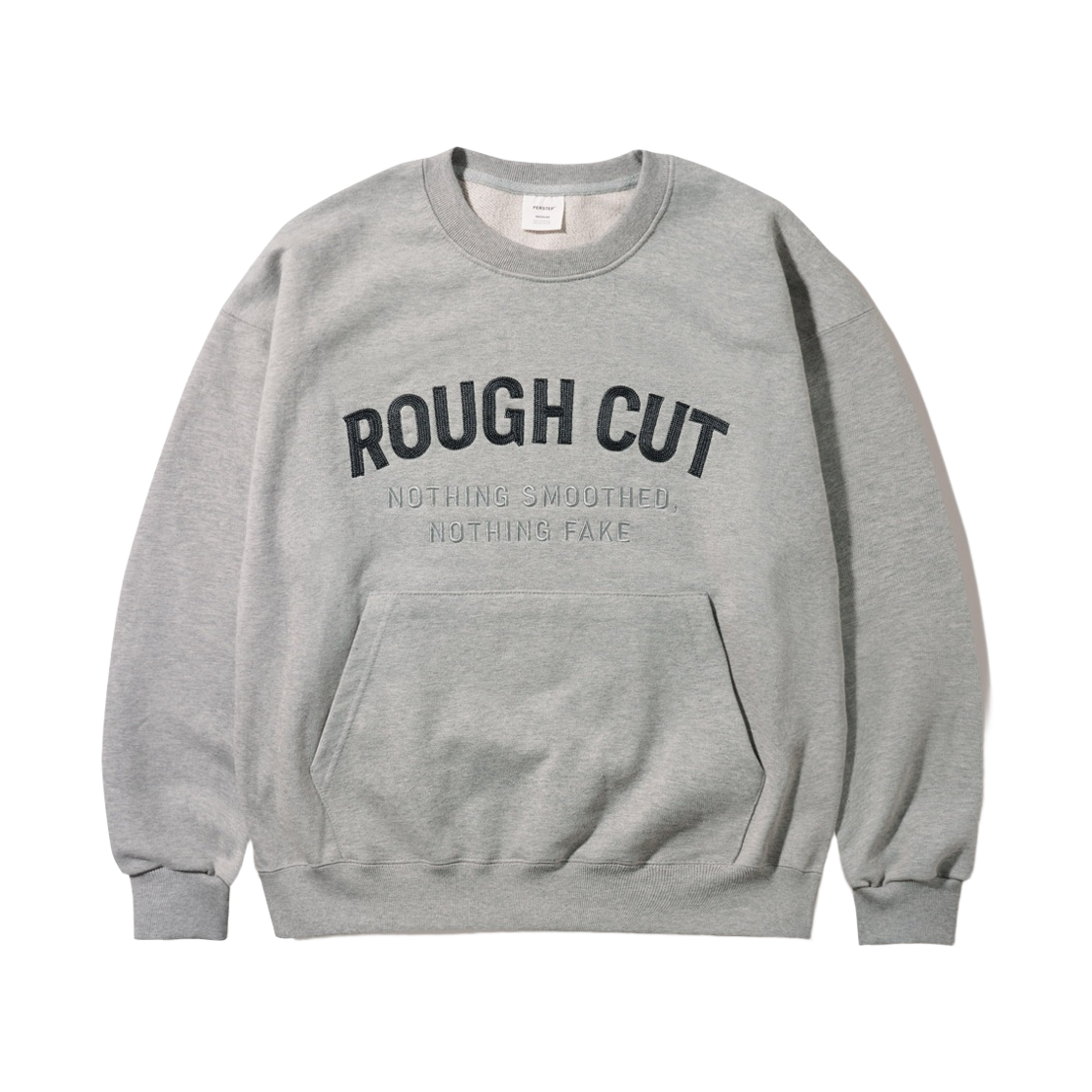 KHMT4726_gray_29 PERSTEP Rough Lowcut Heavyweight Sweatshirt Gray KHMT4726