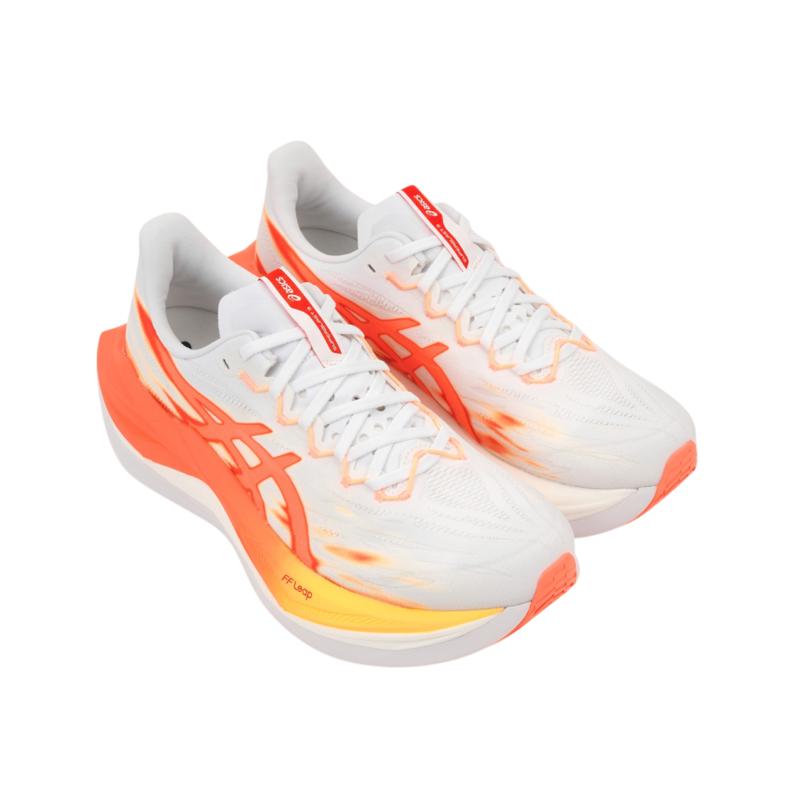 아식스 슈퍼블라스트 3 화이트 오렌지 글로우(Asics Superblast 3 White Orange Glow) - 4